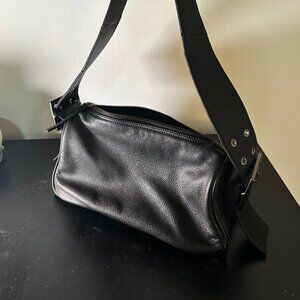 Free People Arm Candy Leather Shoulder Bag